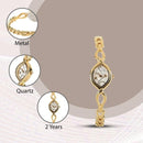 Titan Analog Silver Dial Women's Watch