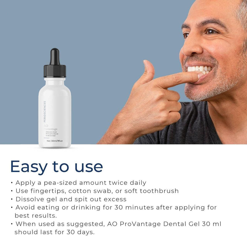 Periosciences AO Provantage Mouthwash 30ml (Pack of 2)