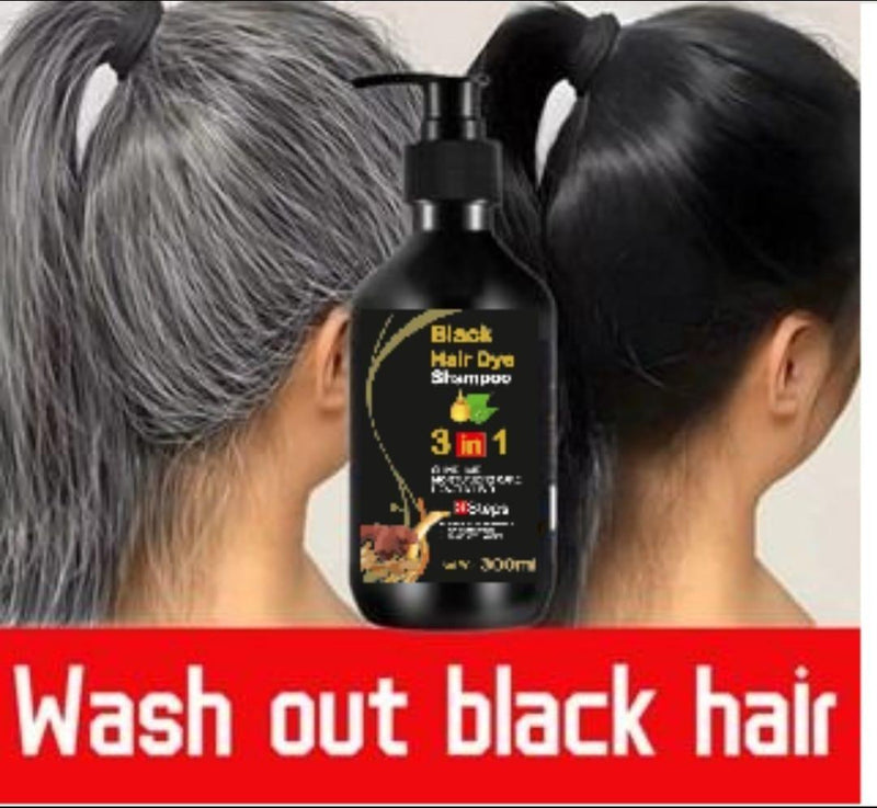 Black Hair Shampoo 3 in 1