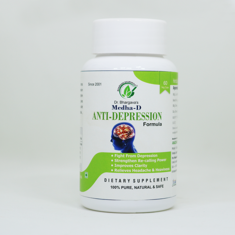 Dr.Bhargav's Shatavari Capsule 60 cap & Ashwagandha 60 Capsule with Medha-D 60 Capsule