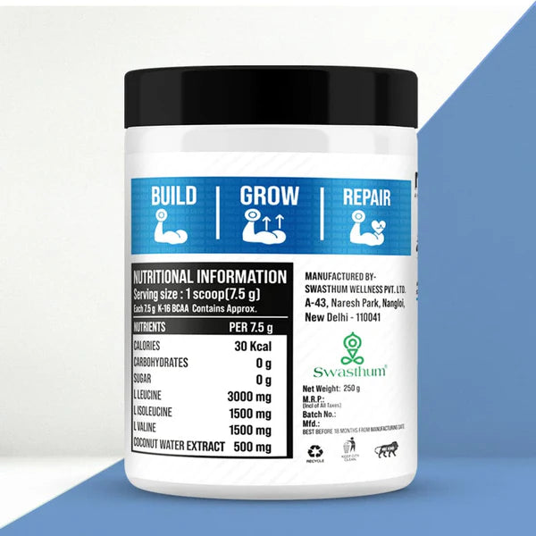 GetmyMettle K-16 BCAA with Coconut Water Extract