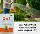 Dual-Action Weed Killer - Max Power Herbicide (Pack of 2)