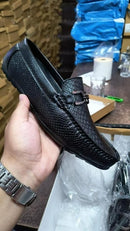 Men's Texture Casual Shoe Black