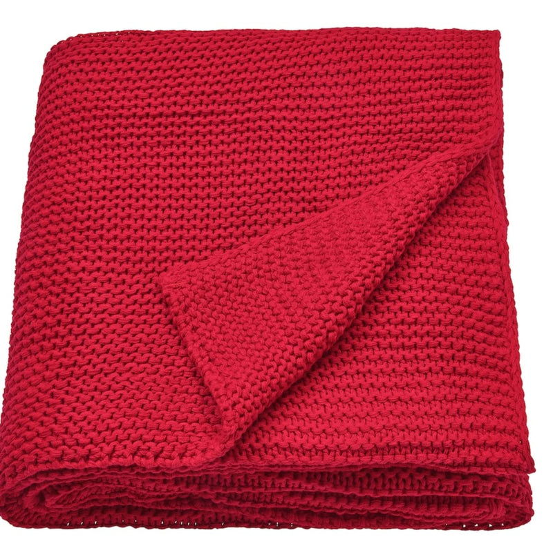 MARIAS KOMMERCE INGABRITTA Throw, red130x170 cm (51x67)