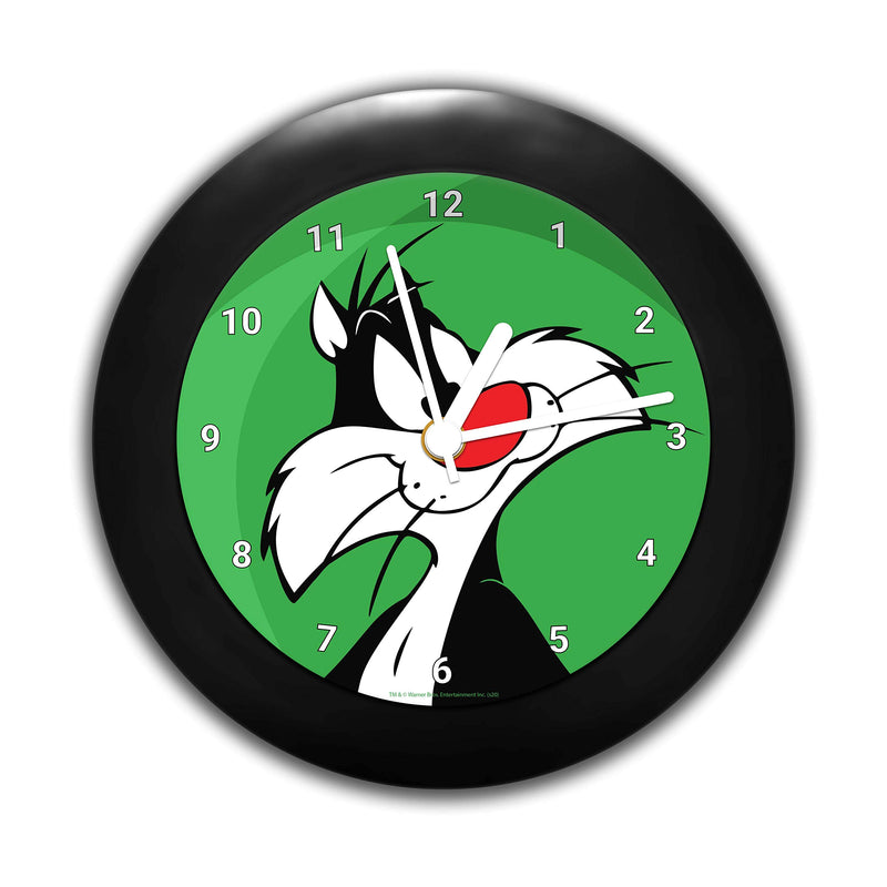 MCSID RAZZ- Looney Tunes Sylvester Table Clock Desk Clock | Birthday Gift Officially Licensed by Turner Entertainment Co, USA