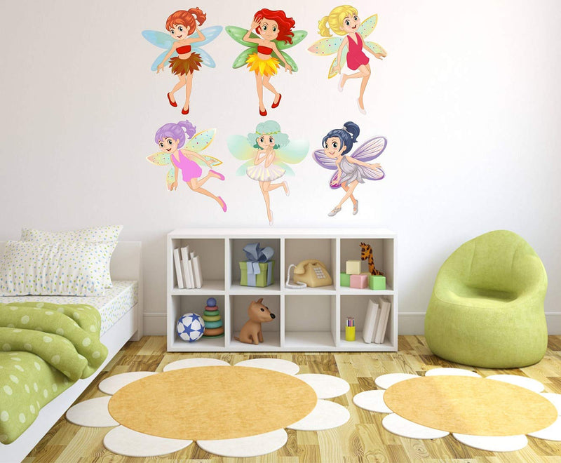 Tuffuk Angles Large Vinyl Wallstickers for Home Decorations (70 cm x 60 cm)5TZ099