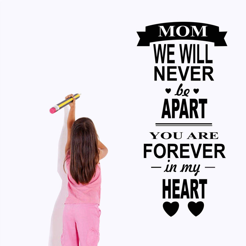 Asmi Collections Self Adhesive Happy Mothers Day Wall Stickers