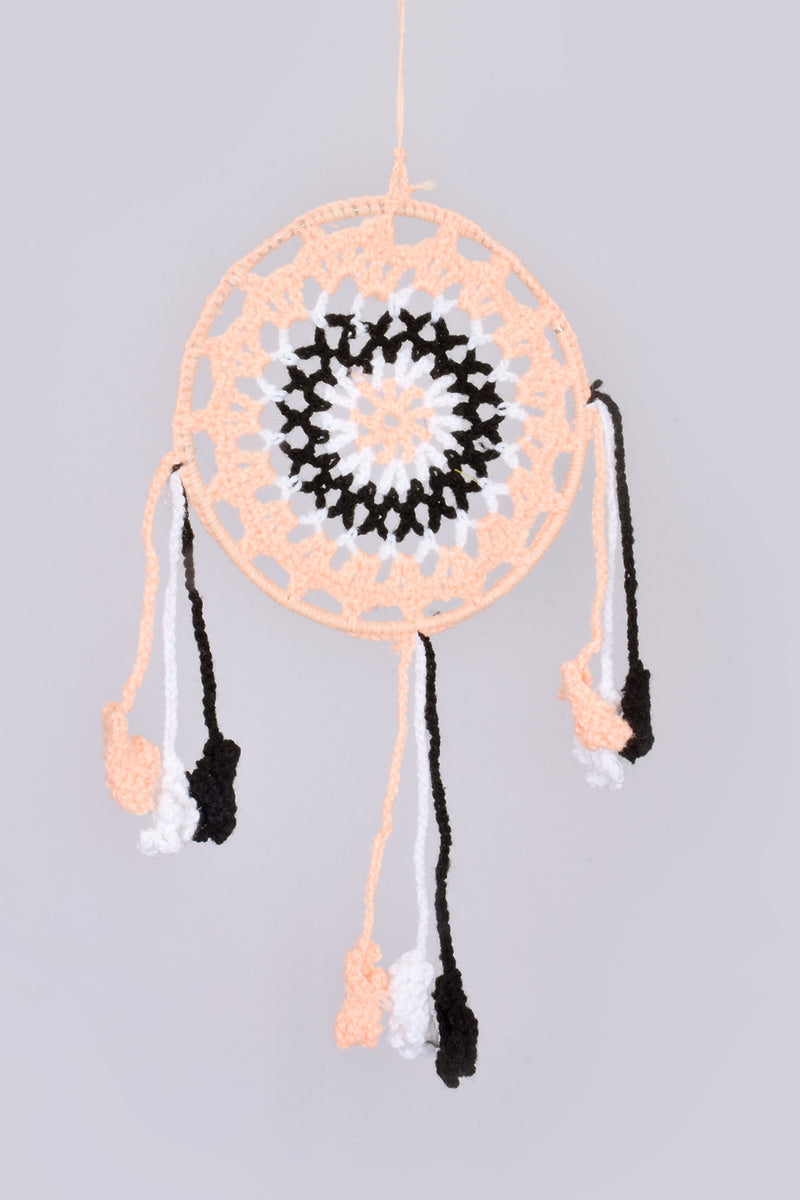 Daedal dream catchers- Crochet Orange and Black