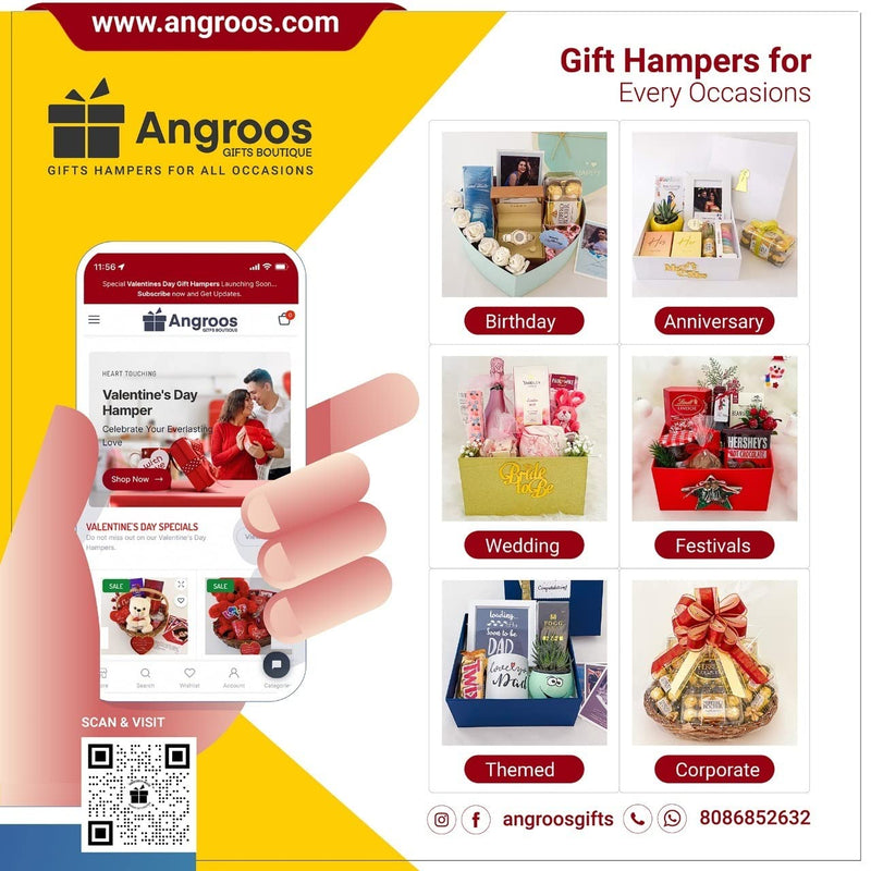 Angroos Blissful wedding gift ideas for couple contains chocolates, mottled candle, and more | Wedding gifts for couples | marriage gifts for couples | gift ideas for couple | special couple gift