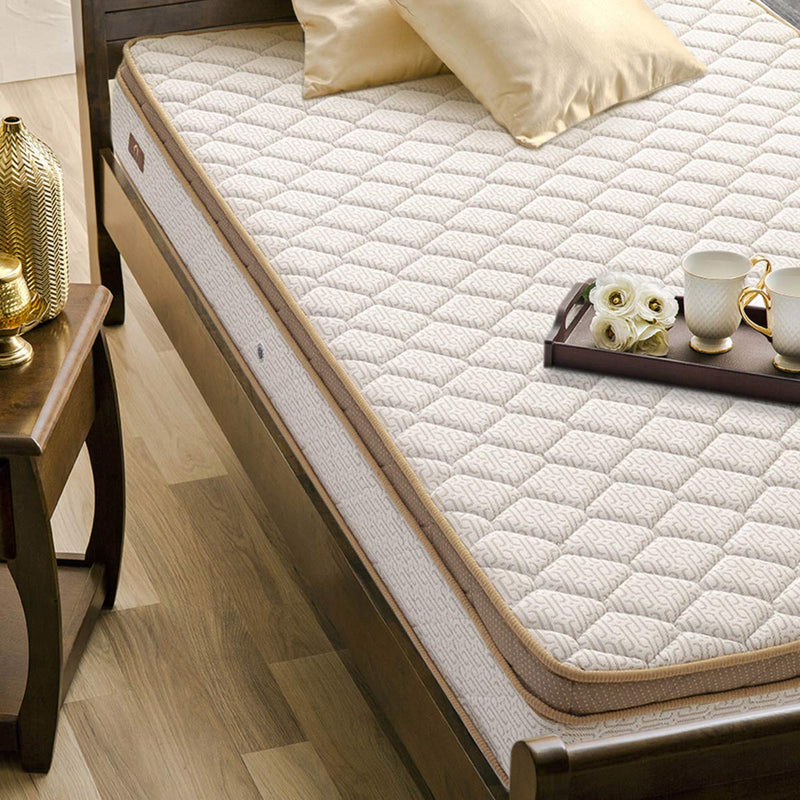 Home Centre Restomax Pro 6"+2" Bonnel Spring Memory Foam Mattress with Box Top 120 x 195 cm