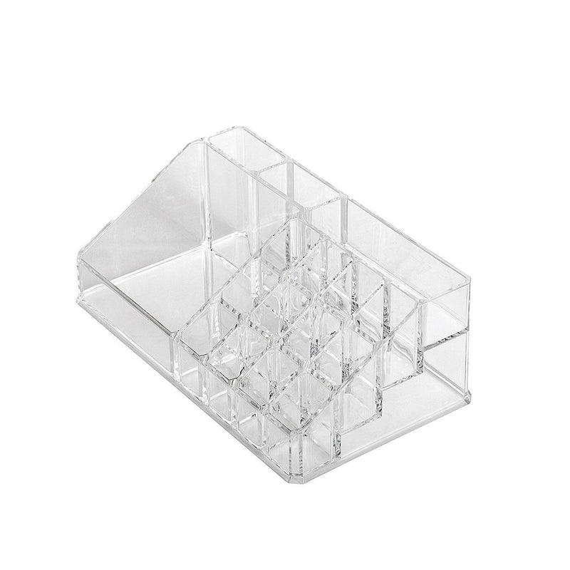 Aqtus 4 Drawer Cosmetic Makeup Jewellery Lipstick Storage Box, 25x16x20cm, Transparent