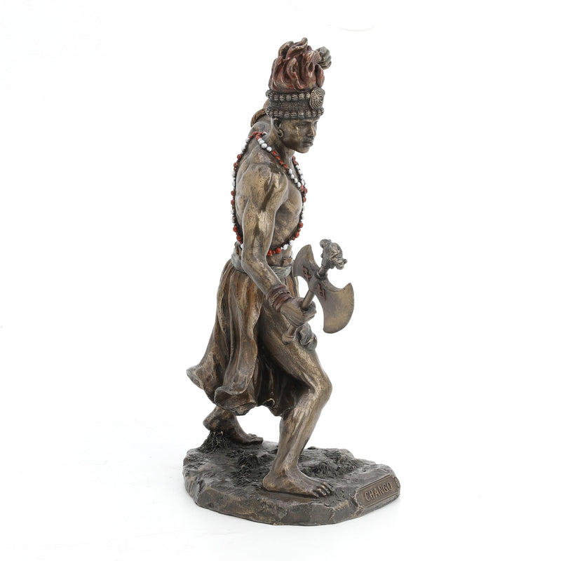 wu Chango - God of Fire, Thunder, Lightning and War Statue Sculpture Figurine