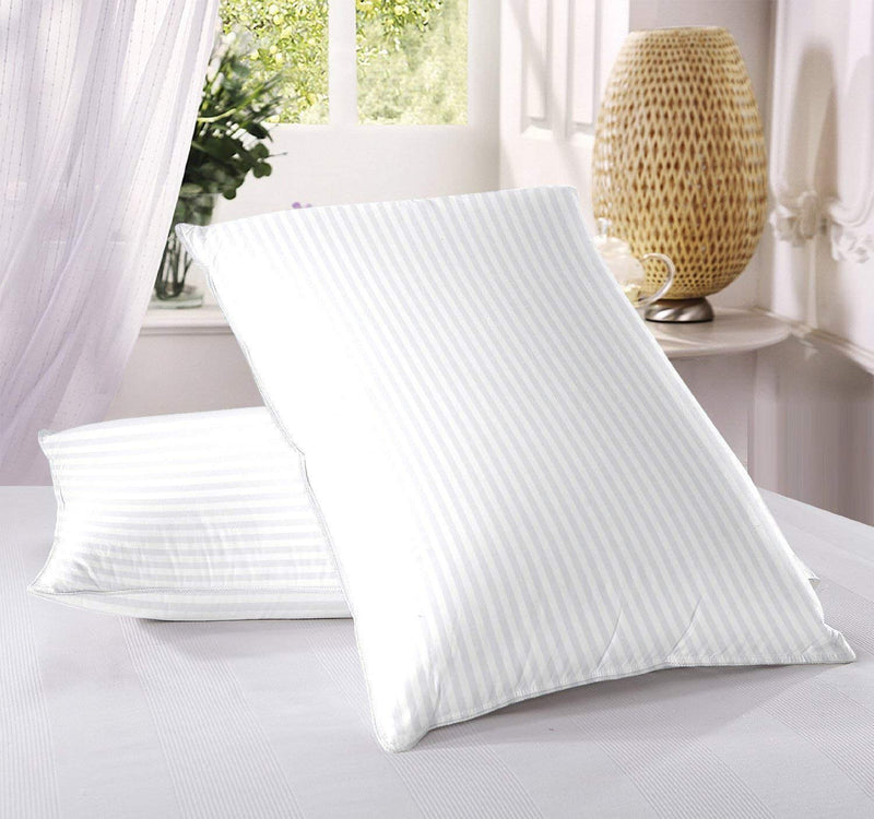 KINGLY Decor Reliance Fibre Filled 2 Piece Pillow Set - 16" x 24", Antique White