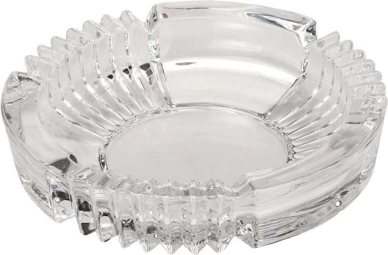 Cool Glass Ash Tray: Sleek Design for Ashes with Style 13 x 13 x 3.5 CM