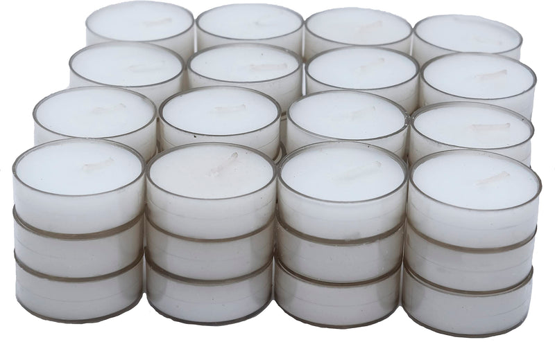 Veedint Tealight Candles, Unscented Tea Light Candles, White, Pack of 48