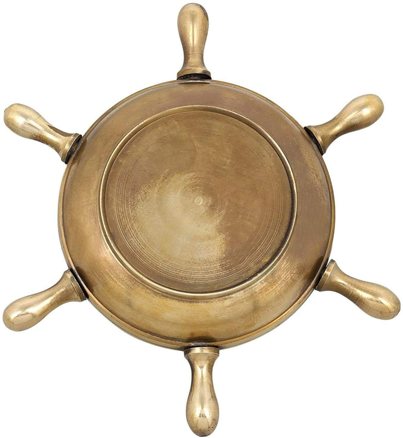 Time instruments solid Pure brass hand made ashtray for smoking nautical antique decorative designed ashtray