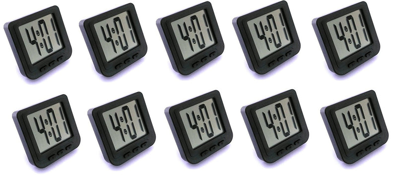 LEMONADE Pack of 10 - Table Clock (Use for Car, Office, Home, Others) (Magnet Attached) - Best Return Gift