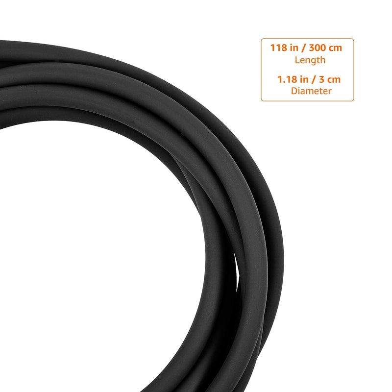 Amazon Basics Standard Jump Rope, Black - Foam