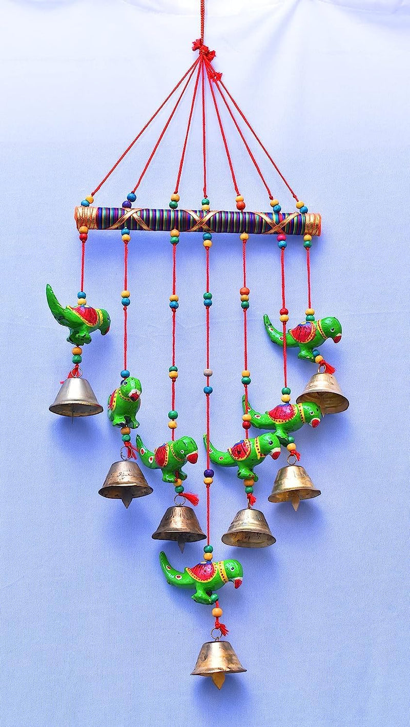 Shree Shyam Art and Handicraft Rajasthani Wind Chime Door Wall Hanging Decorative Showpiece/Wall Hanging/Home Decor/Home Furnishing/