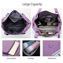 Nylon 22 Cms Travel Duffle(Foldable Travel Duffle_lavender)