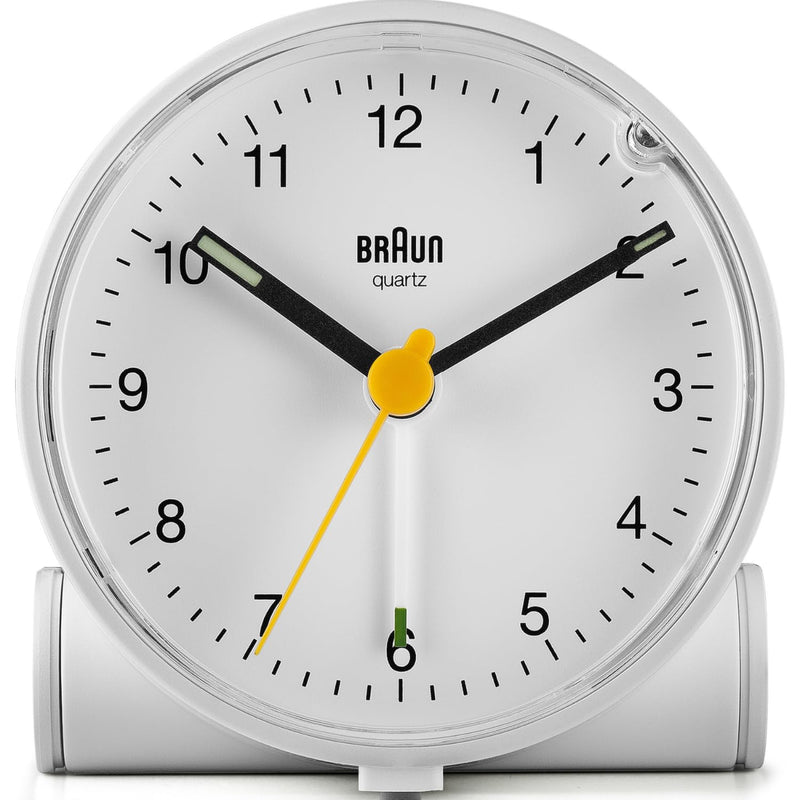 Braun Ameico Classic Analogue Alarm Clock - BC01W