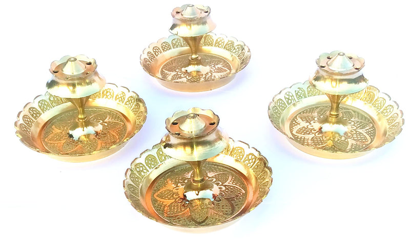 Agorbati Stand 100%Pure Brass Polish Dhup Dani