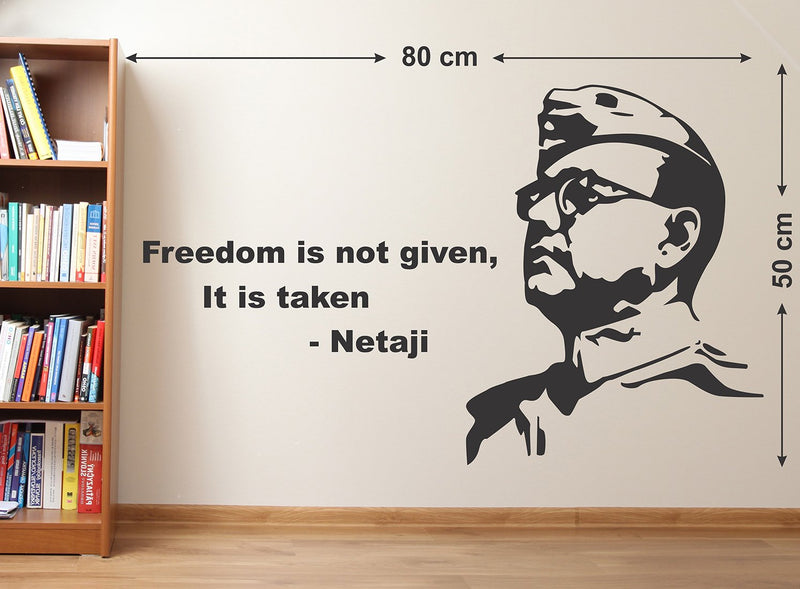 WALLSTICKY NETAJI Medium VYNL Sticker