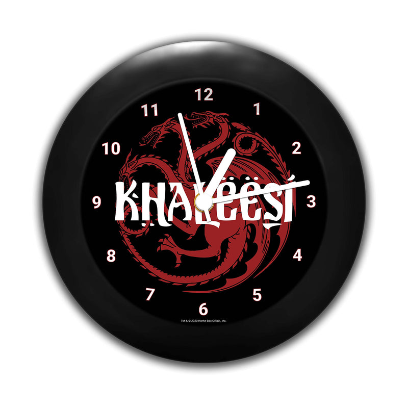 MCSID RAZZ -Game of Thrones-Khaleesi Table Clock Birthday Officially Licensed by HBO (Home Box Office) USA