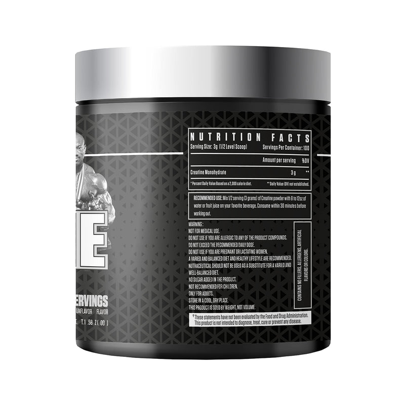 Dexter Jackson Black Series Monohydrate Creatine Powder - 300g, 100 Servings | Micronized for Enhanced Absorption