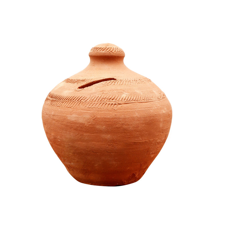 THE HIMALAYA CRAFT Mitti Cool Terracotta Brown Gullak