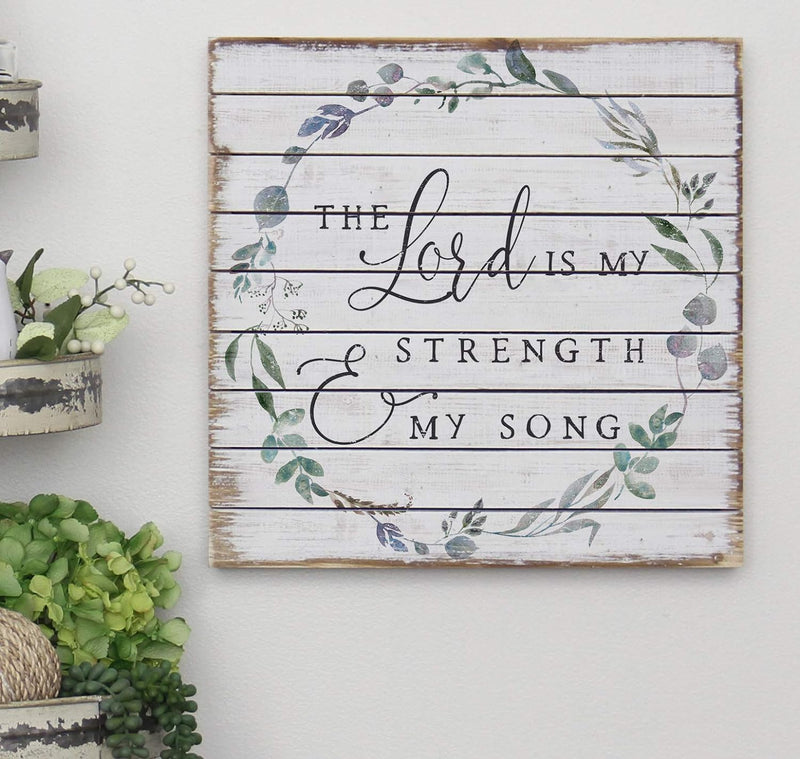 Sincere Surroundings PAL1275 Lord is My is My, 14x14-inch, White