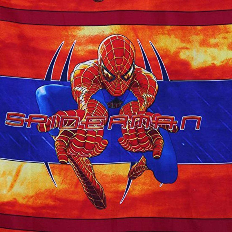 GENSRIC Super Soft Kids Design Print Microfiber Reversible Single Bed Dohar AC Blanket for boy or Girl (Spiderman, Single)