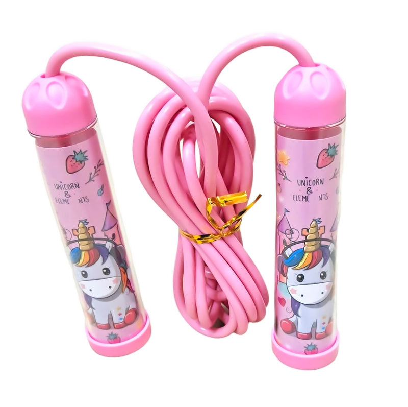 AMB Printed Skipping Ropes/Jump Rope for Kids/Boys/Girls for Exercise Freestyle Skipping Jump Rope for kids | boys | Girls | Exercise | Fitness(Unicarn)