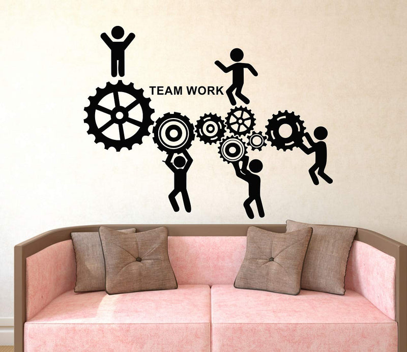 LANSTICK Team Work Sticker