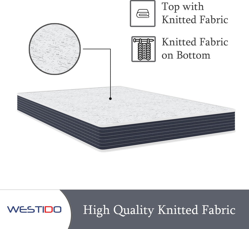 WESTIDO SteadySupport Multiple High Resilience (HR) Foam | High Resilience (HR) Foam Knitted Fabric Single Size Zero Partner Disturbance SteadySupport6inch36x78