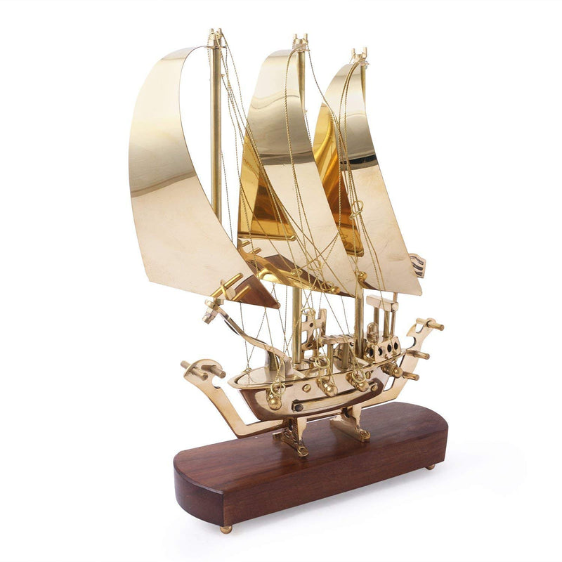 Siddhi Vinayak Handicraft Antique Brass Sheet Titanic Ship, Home Decorative Item (10 inches)