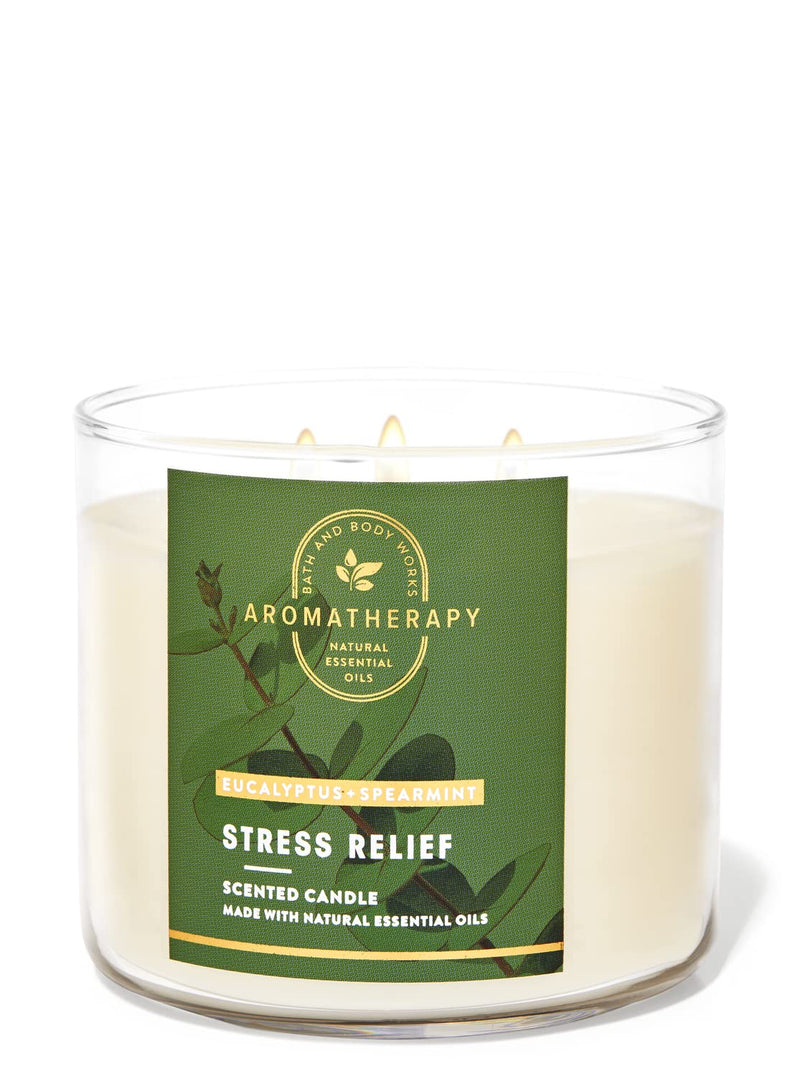 Bath & Body Works Eucalyptus Spearmint 3-Wick Candle 411 g