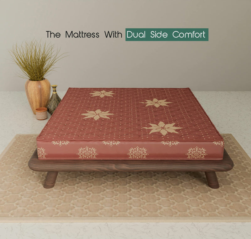 Curious Lifestyle High High Density EPE Foam 4 inch Dual Comfort Mattress