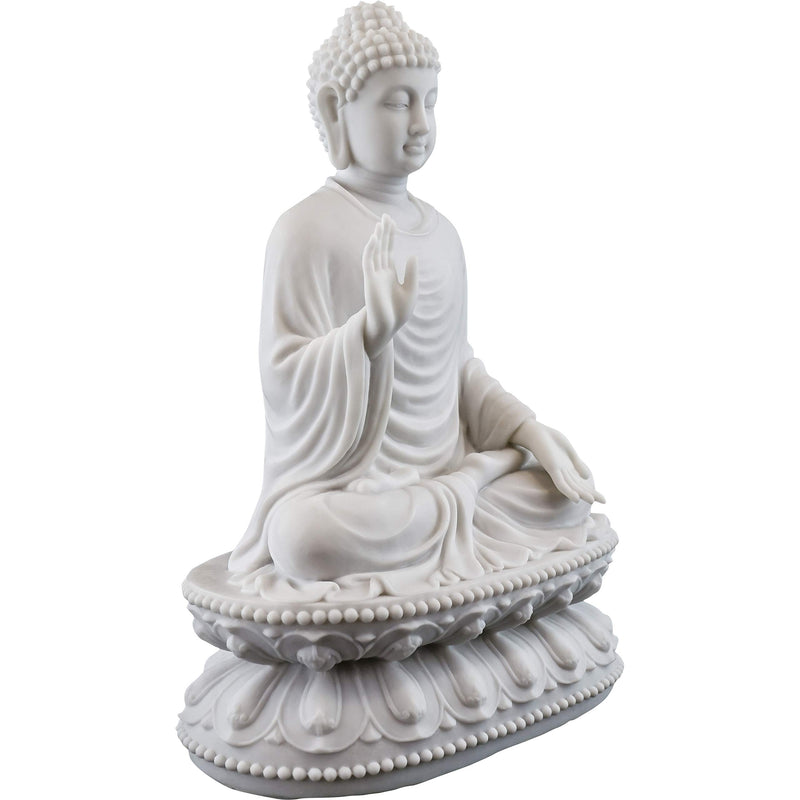 Top Collection Shakyamuni Buddha Statue - Buddha, Sage of The Shakyas Sculpture in Cold-Cast Marble - 9-Inch Seated Buddha Figurine