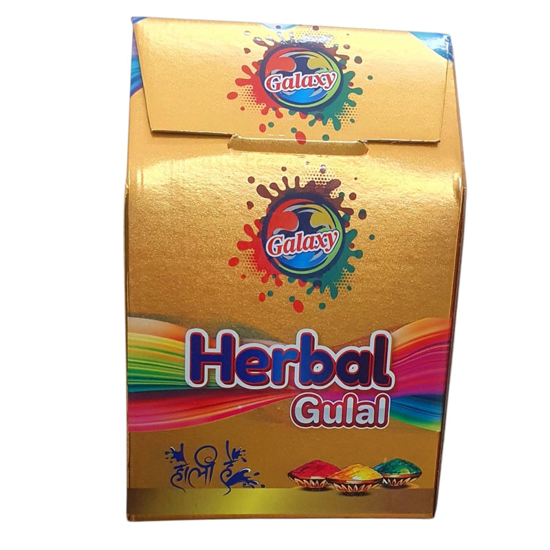 Gurjas Fancy Kitchen Natural Holi Colours Herbal Gulal; Holi Celebration Galaxy Herbal Gulal Holi Colours,Safe for Kids Pack of 5 Assorted Colours-(Multicolour)