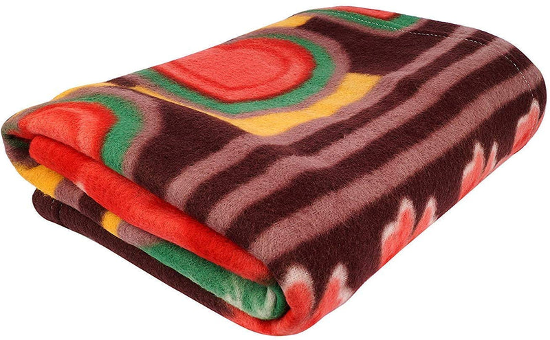 OMAJA HOME Cotton 260 TC Quilt Cover (Standard, Multicolour)