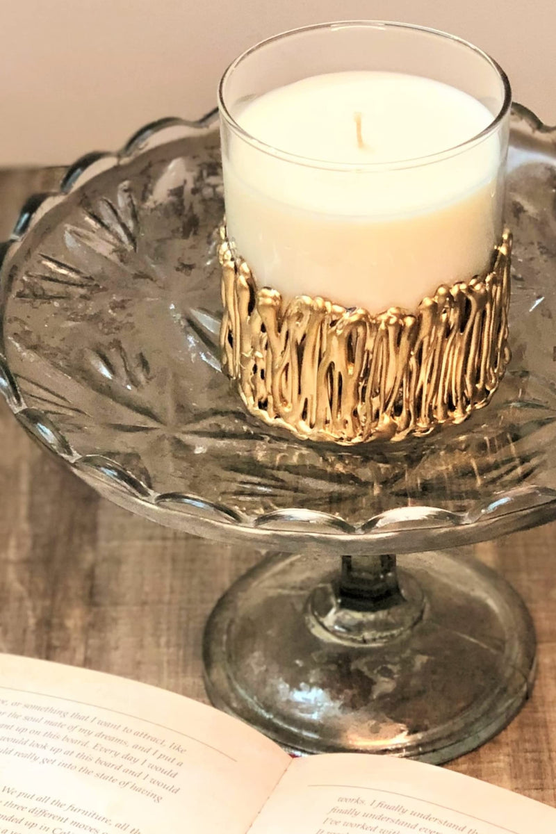 THE FARAWAY TREE Gold Rope Candle