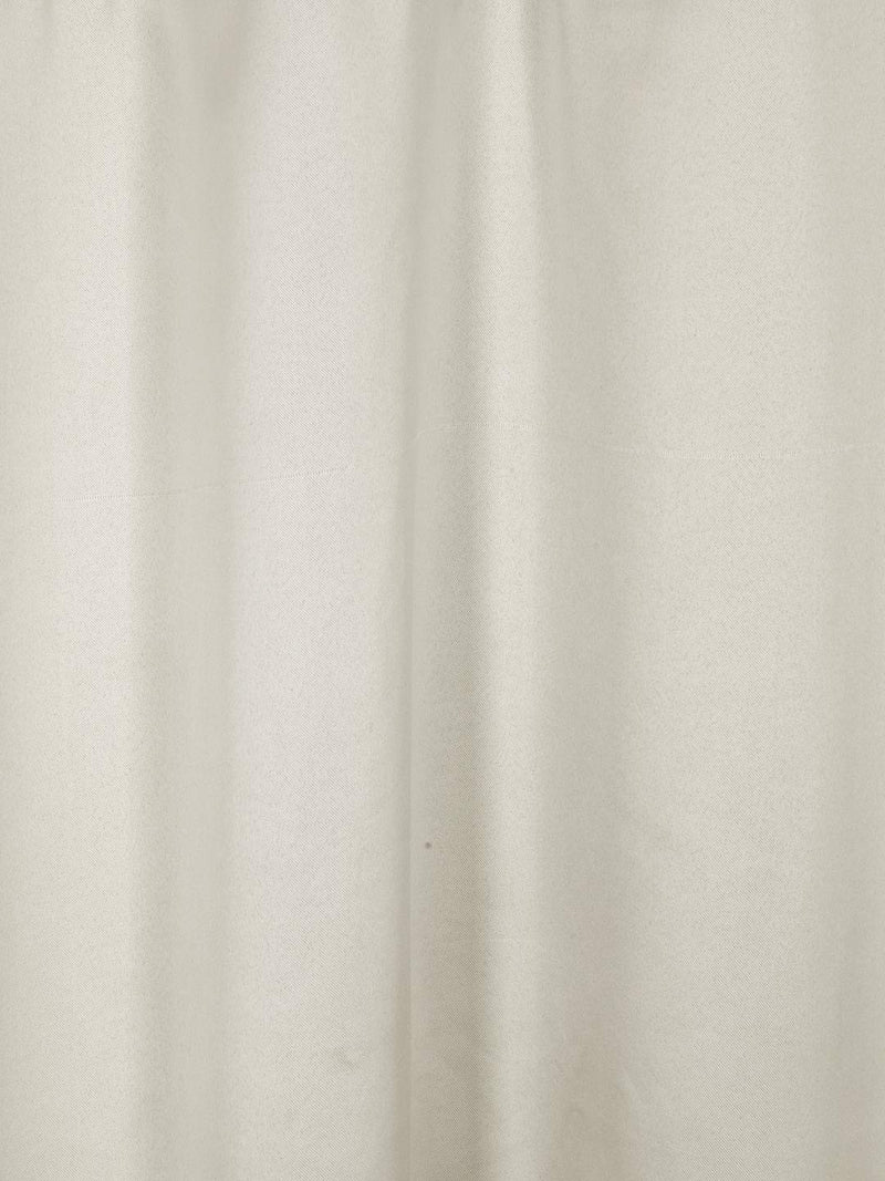 Home Sizzler 1 Piece 100% Blackout Eyelet Polyester Door Curtain, 7ft, Cream