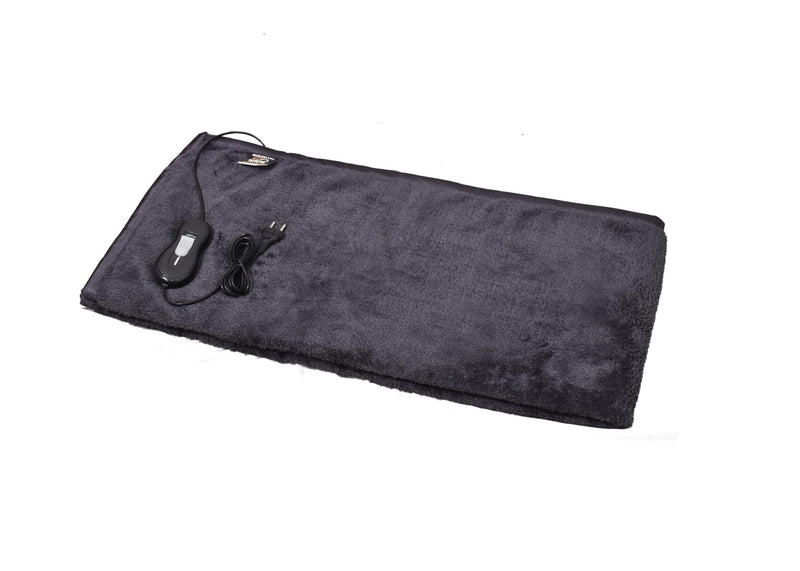 WARMTH WEB Electric Under Blanket - Single Bed Size (60in x 30in) Faux Fur Reversible 2 Years Warranty