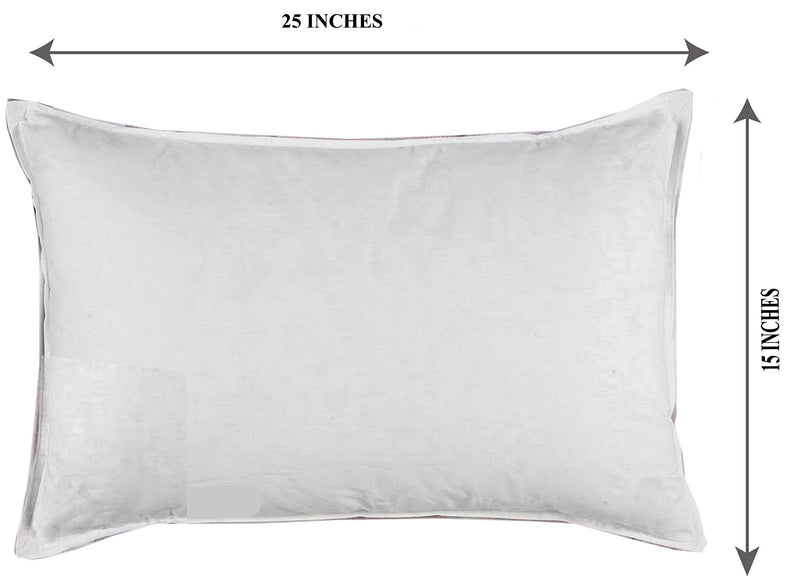 Vina Collection Semal/Kapok/Ilavam Panju Organic Silk Cotton White (Cream) Pillow 14" x 24"(720 gm Kapok Cotton)