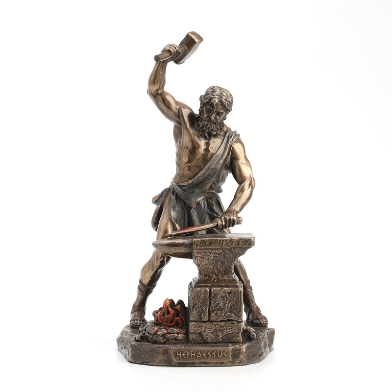 Veronese Design Hephaestus Greek God of Fire and Forge Bronze Finished Statue