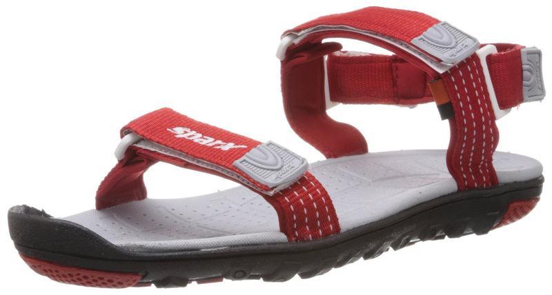 Sparx mens SS 414 | Latest, Daily Use, Stylish Floaters | Red Sport Sandal - 9 UK (SS 414)