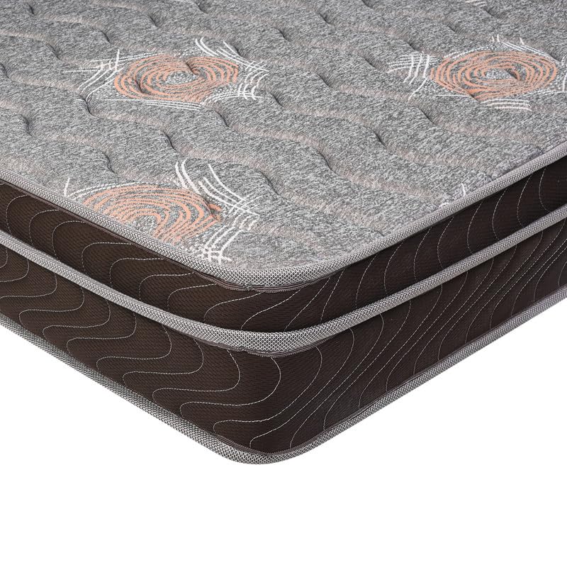 Feather Sleep Orthopedic Dual Comfort Soft & Firm 6 inch High Resilience (HR) Top Quilting 72X42X6 Inch Single Bed