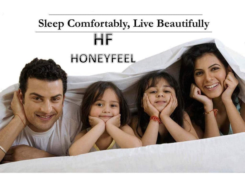 HONEYFEEL® Pillow IndianMade 30% Down 70% Feather for Sleeping Chamber (1 Standard Pillow) 18x27 Inches