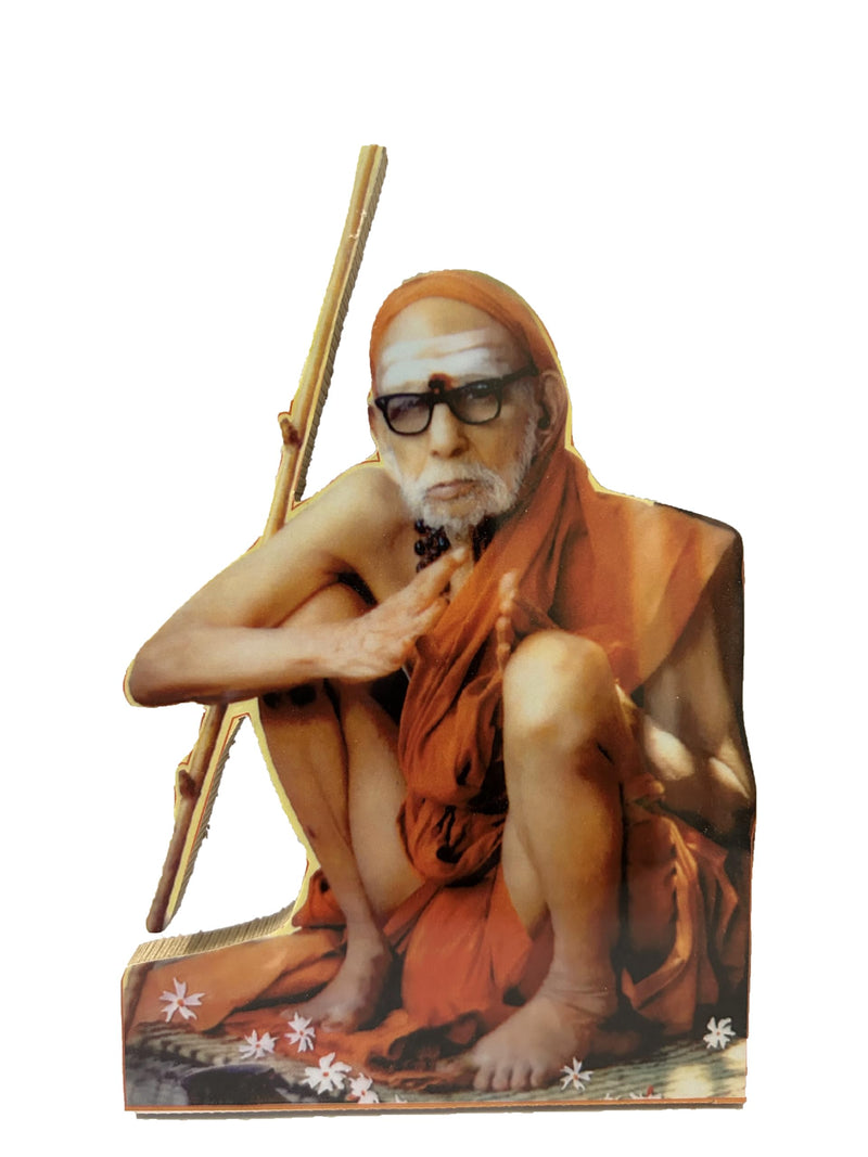 RS Sri Kanchi Maha Periyava Photo Frame for Table & Wall Hanger Home, Pooja Room,Office and Gifting Small Size